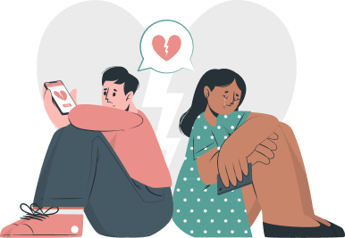 Ilustración de pareja